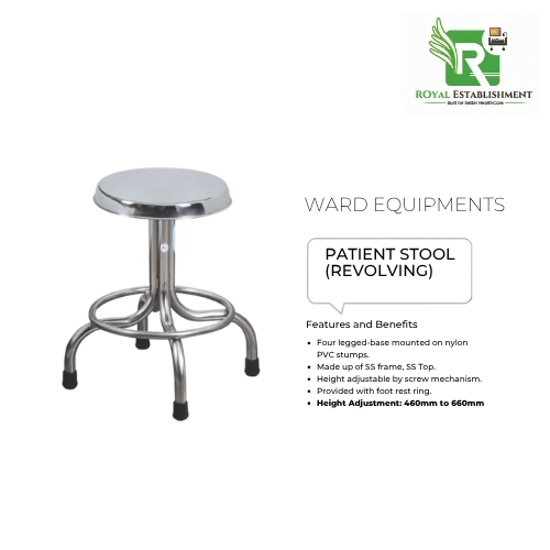 Patient Stool (Revolving)