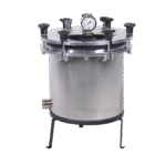 Autoclave Portable Aluminium Six Wing Nut Type (Sterilizer Dressing Pressure Type)